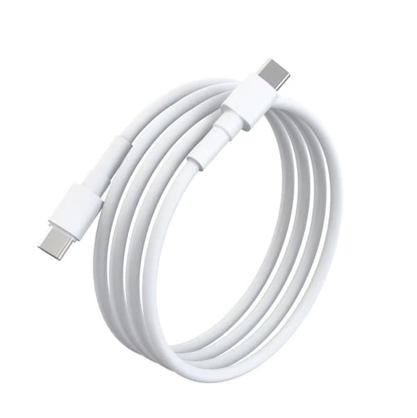 Ladekabel til PS5-controller - 25W USB-C til USB-C - 3M Hvid