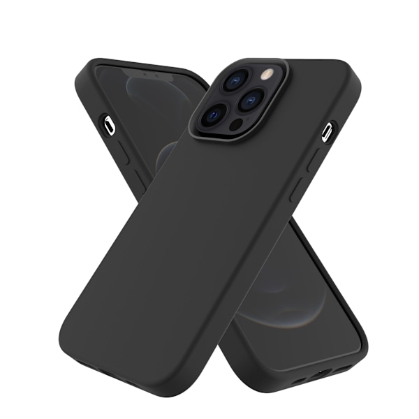 iPhone 14 Plus Cover - Silikone Cover Sort sort