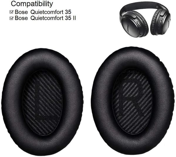 2-Pack Bose QuietComfort 35 öronkuddar  - QC35 Cushion Kit