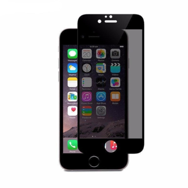 Privacy Härdat Glas / Heltäckande skärmskydd - iPhone 5 / SE 9825 | Fyndiq