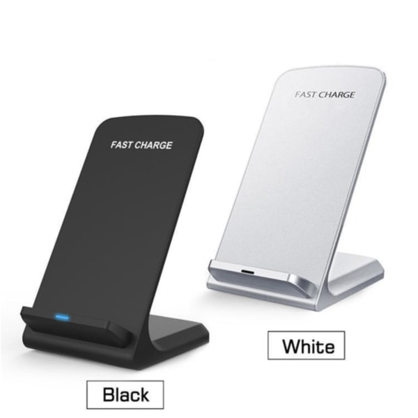Trådløs oplader - SAMSUNG S22 / S23 / S24 FAST CHARGE - Qi sort