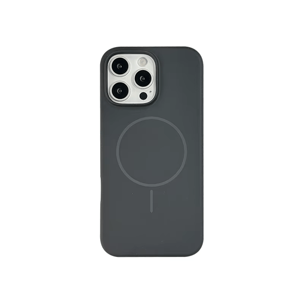 iPhone 15 PRO MAX Skal Silikon Magsafe - Svart