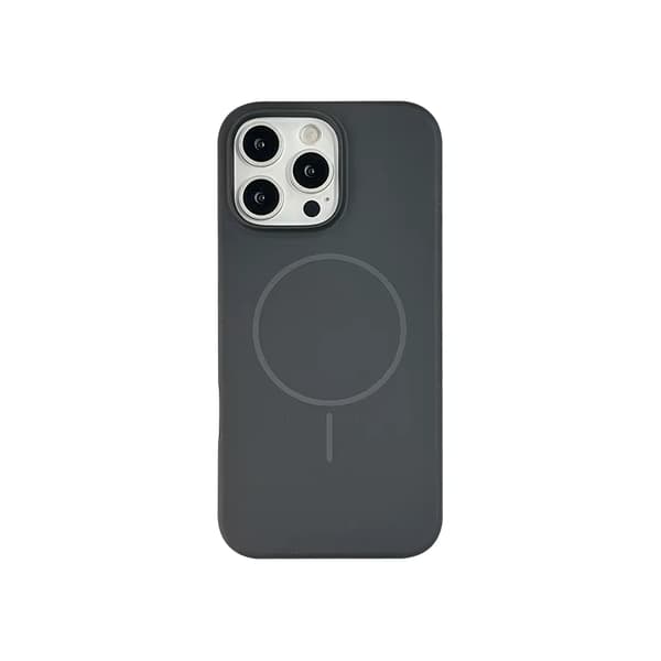 iPhone 16 PLUS Cover Silikone Magsafe - Sort sort