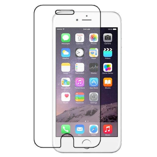 2-Pack iPhone 6 PLUS / iPhone 7 PLUS / iPhone 8 PLUS Skärmskydd i Härdat Glas