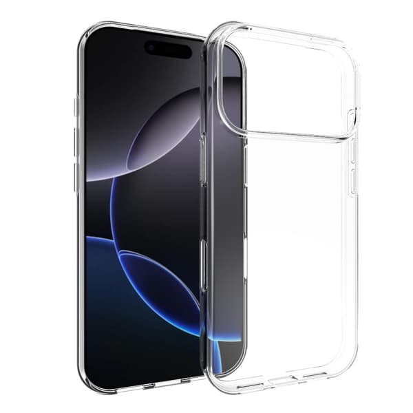 iPhone 18 Pro Max Skal Genomskinligt Extra Skyddande