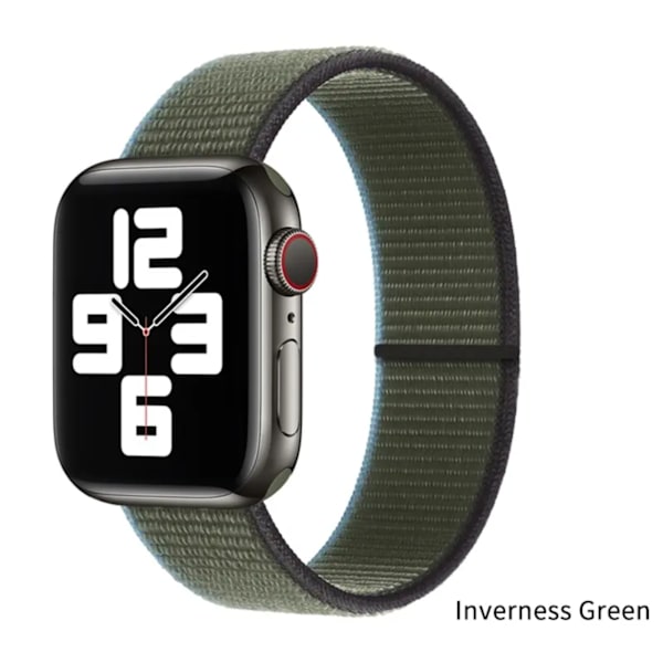 Urheilullinen ja mukava nylonranneke - Apple Watch 42mm/44mm/45mm/46mm/49mm - Pinkki vaaleanpunainen