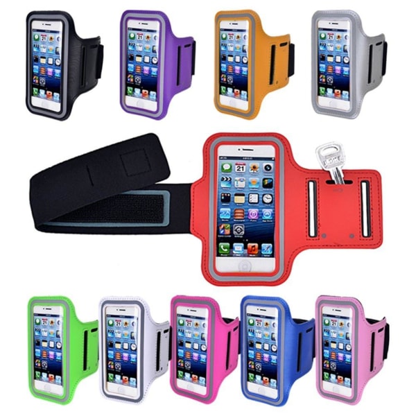 Sportarmband till iPhone 11 Pro - Mobilhållare - Träning - Vit vit