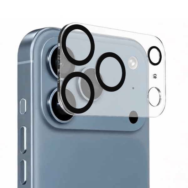 iPhone 18 Pro Max Linsebeskyttelse Fuld Dækning Kamerabeskyttelse i Hærdet Glas