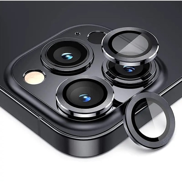 2-Pack iPhone 13 Pro & iPhone 13 Pro Max - Kameraskydd i Härdat Glas