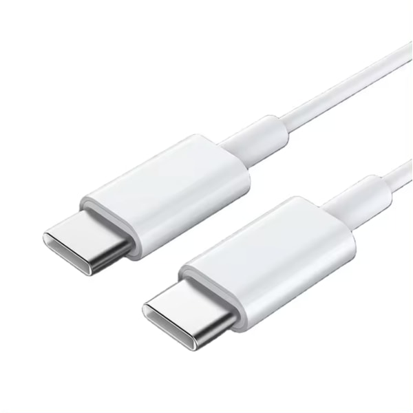 iPhone 15 Hurtiglader 1 METER - USB-C til USB-C - SORT sort