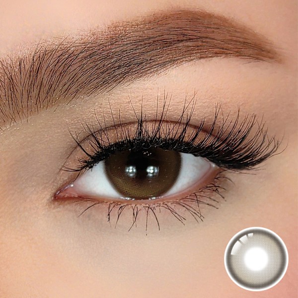 Färgade Linser – Morning Star Series – 12 Månader - Warm Brown