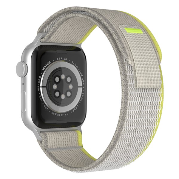 Apple Watch Trail-band Armband 38mm/40mm/41mm Grå / Orange