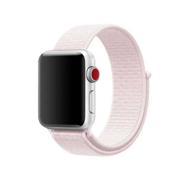 Urheilullinen ja mukava nylonranneke - Apple Watch 38mm/40mm/41mm - Vihreä/Sininen/Musta Grön/Blå/ Svart