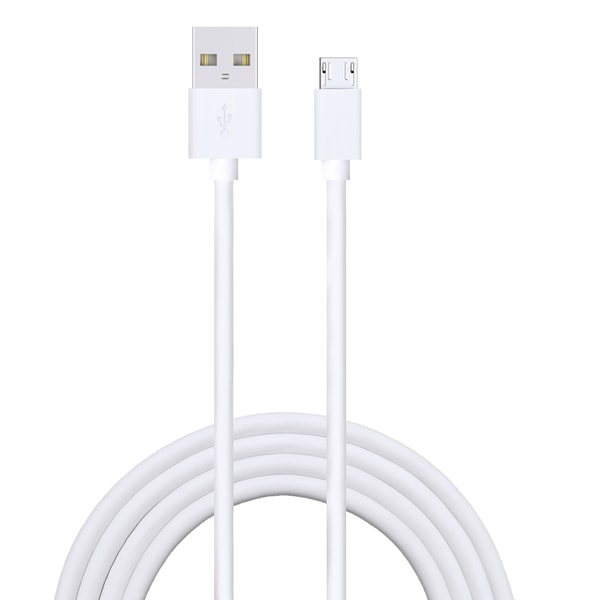 Ladekabel til PS3/PS4 – Micro-USB 1 meter – Hvid white