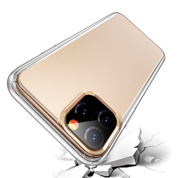 2 PACK iPhone 12 / 12 PRO silikonikuori läpinäkyvä TPU