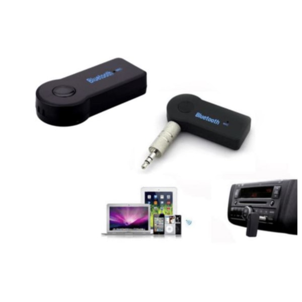 Bluetooth AUX audio musikmodtager til bilen - Bluetooth 4.1 - 2 PAK