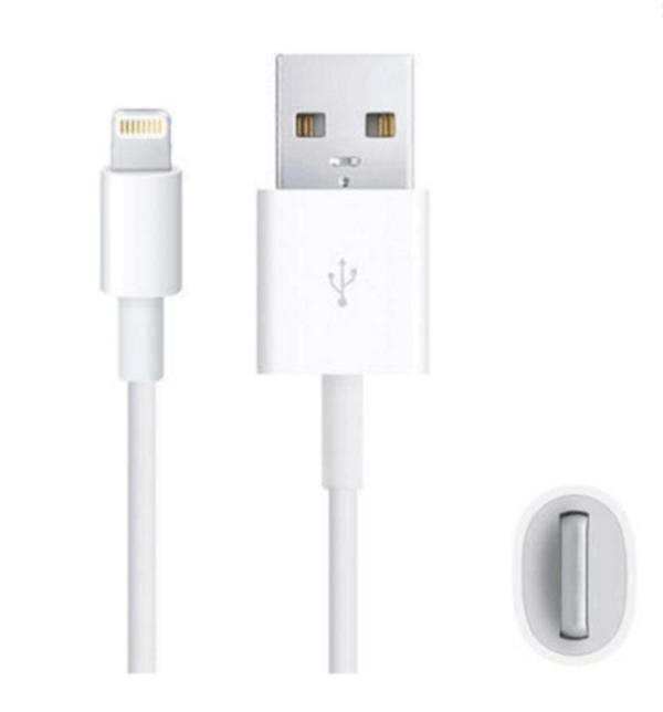 Oplader til iPhone X - 2 METER - Høj kvalitet - HVID