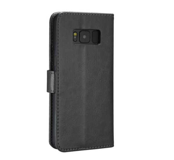 Samsung S8 Plånboksfodral i Läder - 3 Kortfack - ROSA rosa