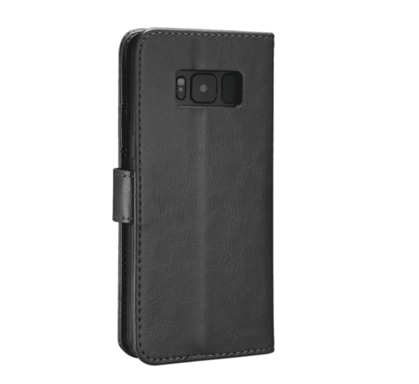 Samsung S8 PLUS Pung Etui i LÆDER (3 kort) - 7 Farver - ROSA