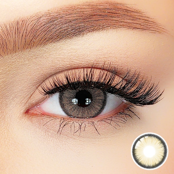 Värilliset linssit – Luna Series – 12 kuukautta - Pony Brown