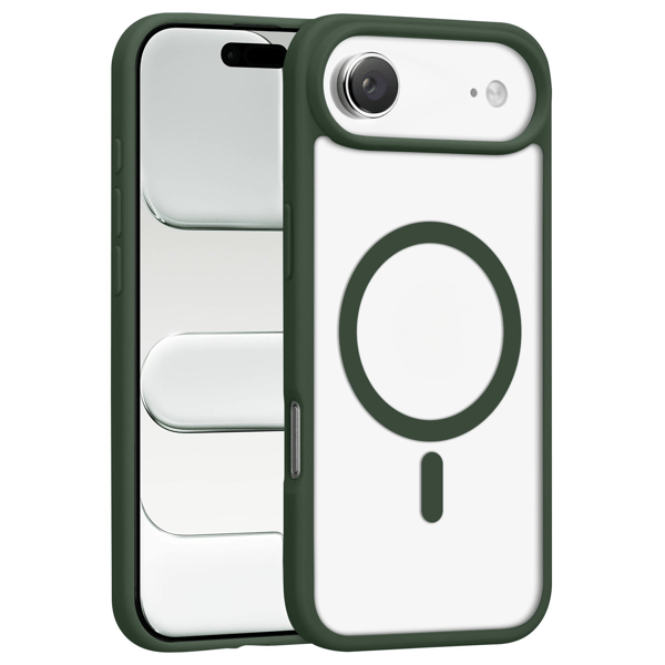 iPhone Air Cover Magnetisk Klar Farve - Grøn