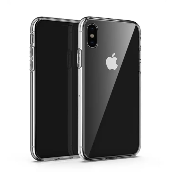 (2 PACK) iPhone Xs MAX -kotelo Läpinäkyvä / TPU silikonista