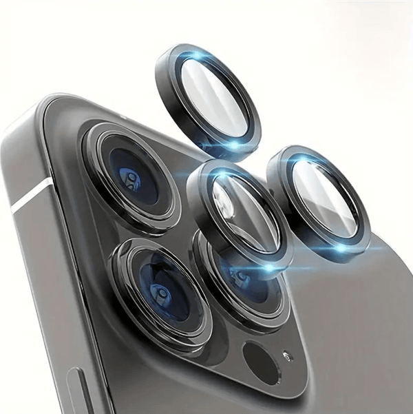2-Pack iPhone 11 PRO / iPhone 11 PRO MAX Linsskydd Kameraskydd i Härdat Glas