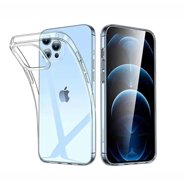 iPhone 14 Cover Transparent - Ekstra beskyttende & Stødabsorberende