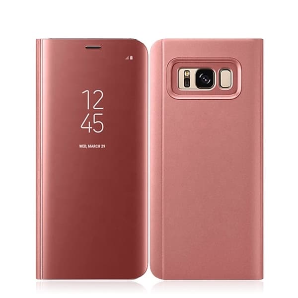 Samsung NOTE 10 PLUS + Etui / Skal Flip Cover - Clear View - SØLV sølv
