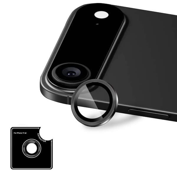 iPhone Air Linsebeskyttelse Kamerabeskyttelse i Hærdet Glas
