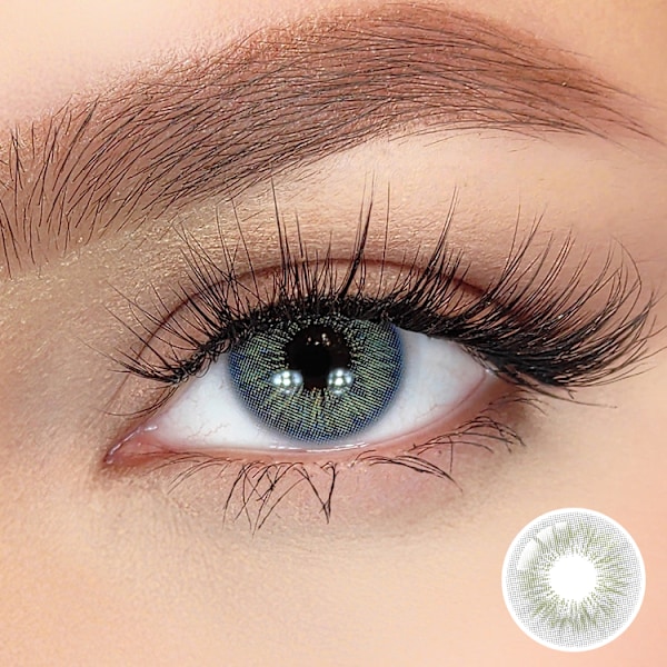 Färgade Linser – Angela Series – 12 Månader - Smokey