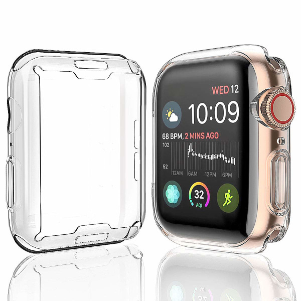 Apple Watch skyddsfodral i TPU - Till 41 mm - Hållbar - Högkvalite 41 mm