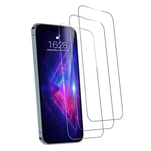 3-Pack iPhone 16E - Skärmskydd i Härdat Glas