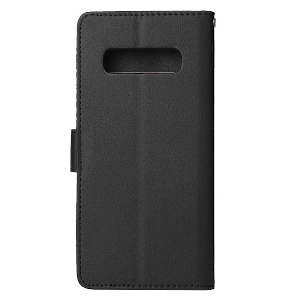 Samsung S10 PLUS Pungetui / Skal i Læder (3 kort) - 7 Farver - BRUN brun