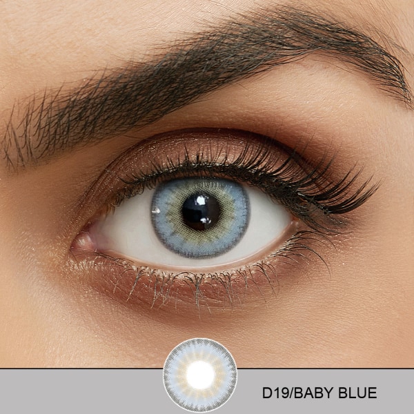 Värilliset piilolinssit – Dream Series – 12 kuukautta – Baby Blue Baby blue