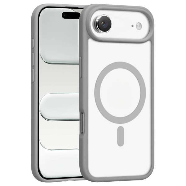 iPhone Air Skal Magnetiskt Color Clear - Grå