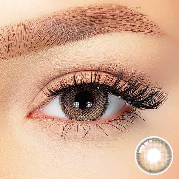 Färgade Linser – Charming Series – 12 Månader - Cappuccino