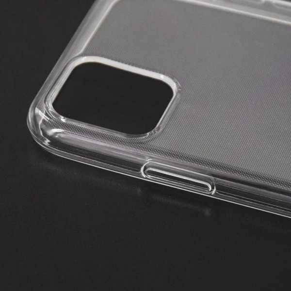 2 PACK iPhone 12 / 12 PRO silikonikuori läpinäkyvä TPU