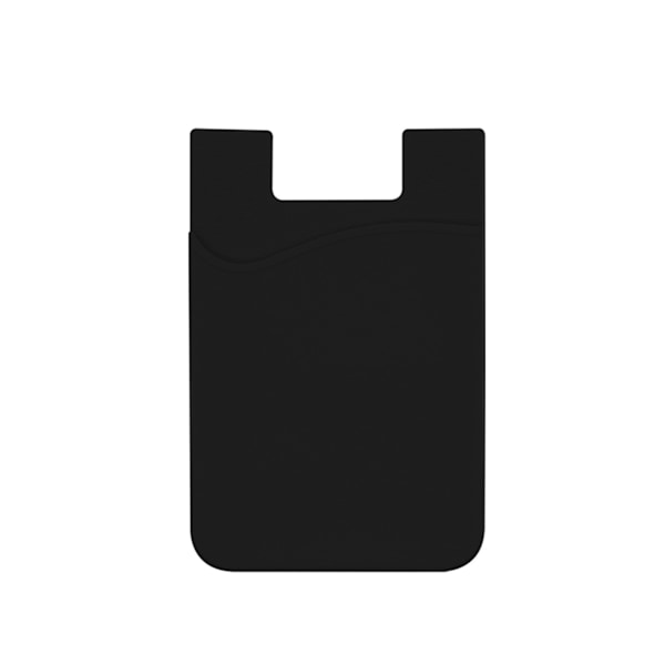 Självhäftande mobil korthållare - 3 pack svart