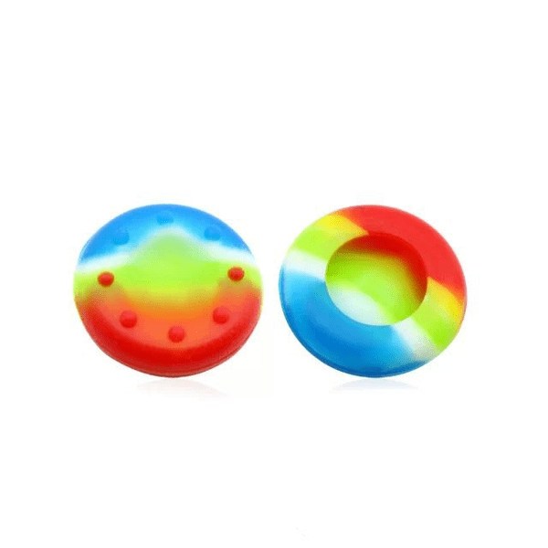 2-Pack Tumgrepp - Triggers - Silikonskydd PS4 & Xbox 360 - (4st) GUL Gul