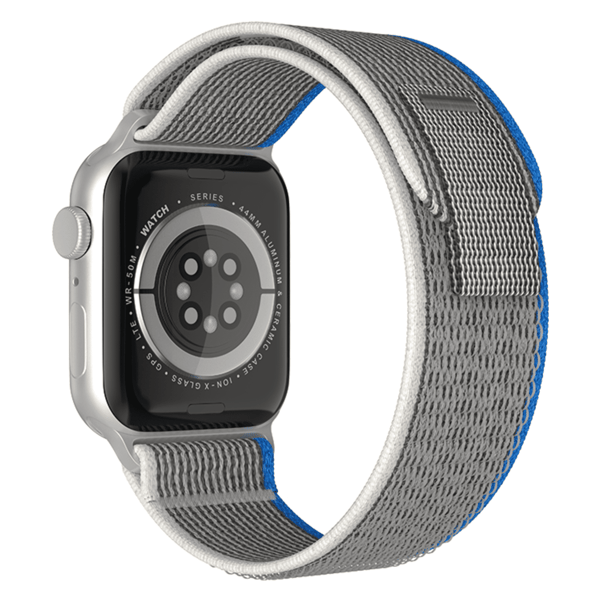Trail Loop Sportarmband Passar till Apple Watch 42-49mm – Grå/Orange