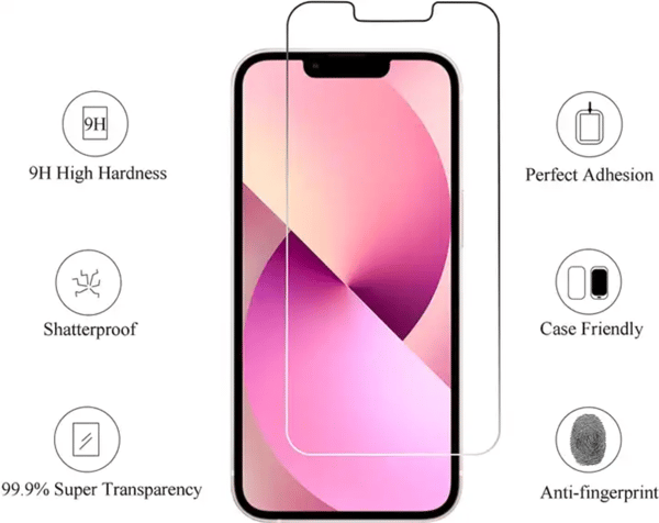 3-Pack iPhone 12 Pro Max Skärmskydd i Premium Härdat Glas