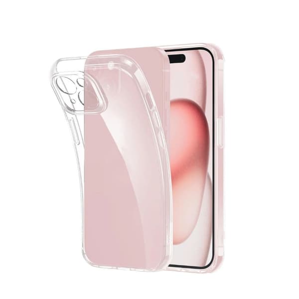 iPhone 12 / iPhone 12 PRO Kuori Läpinäkyvä Silikonikuori