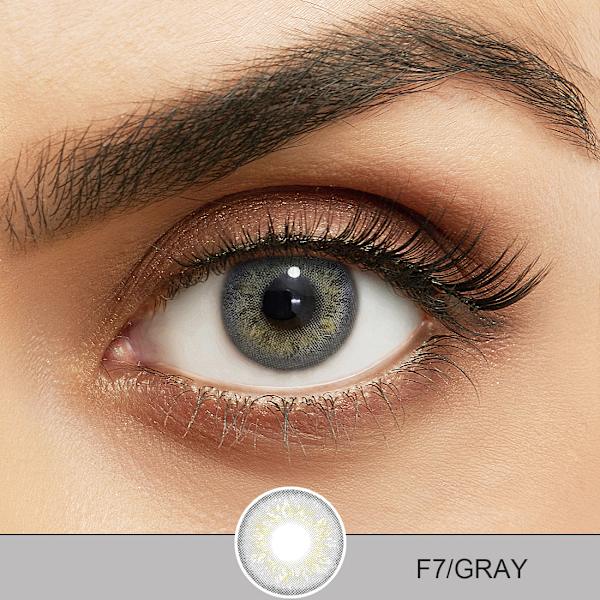 Farvede Kontaktlinser – Foggy 2 Series – 12 Måneder – Brun Brown