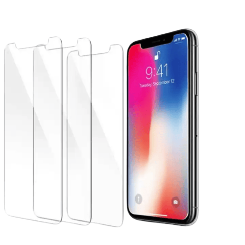 3-Pack iPhone 12 / iPhone 12 PRO Skärmskydd i Premium Härdat Glas