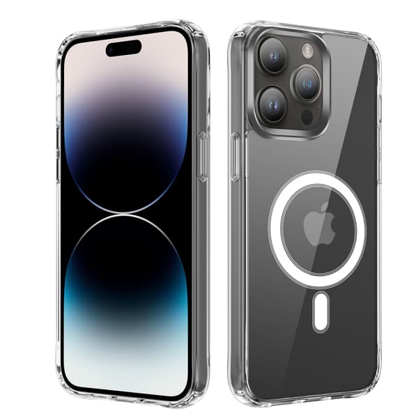 iPhone 15 PRO Kuori – MagSafe Läpinäkyvä Kuori