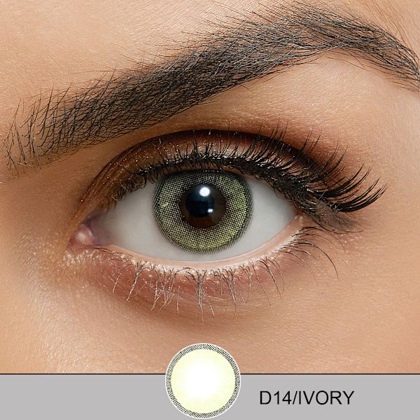 Farvede Kontaktlinser – Dream Series – 12 Måneder – Sky Gray Sky Gray 