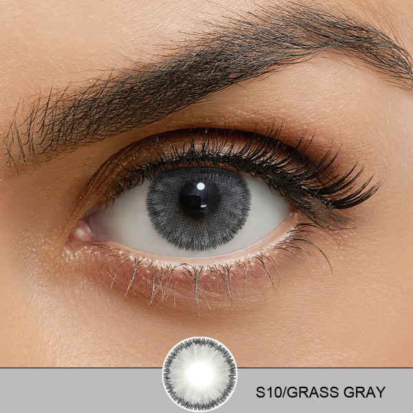 Värilliset piilolinssit – Sweet Series – 12 kuukautta – Grass Gray Grass Gray