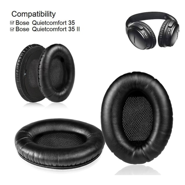 Bose QuietComfort 35 ronkuddar QC35 Cushion Kit 2 PACK abbf