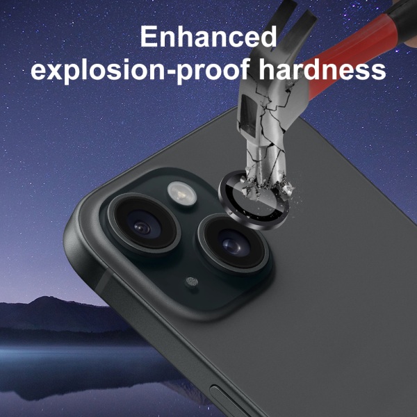 iPhone 11 PRO / 11 PRO MAX Linsebeskyttelse - Kamerabeskyttelse i Hærdet Glas - Beskyt dit kamera